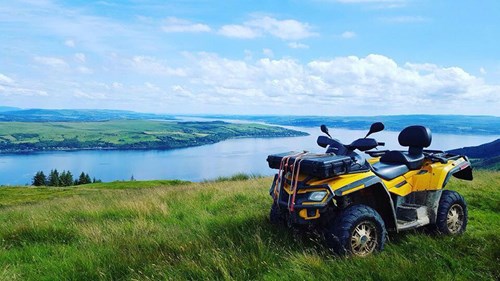 Quadbiking Dunoon Argyll