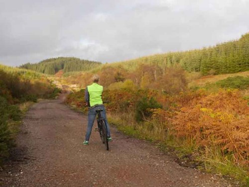 Cycling at Portavadie