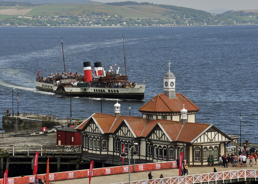 James Brown PS Waverley Firth of Clyde Dunoon Pier.jpg